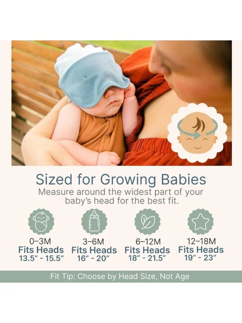 Cozy Baby Sleep Mask & Soft Eye Shade - Perfect for Newborns, Travel Gifts